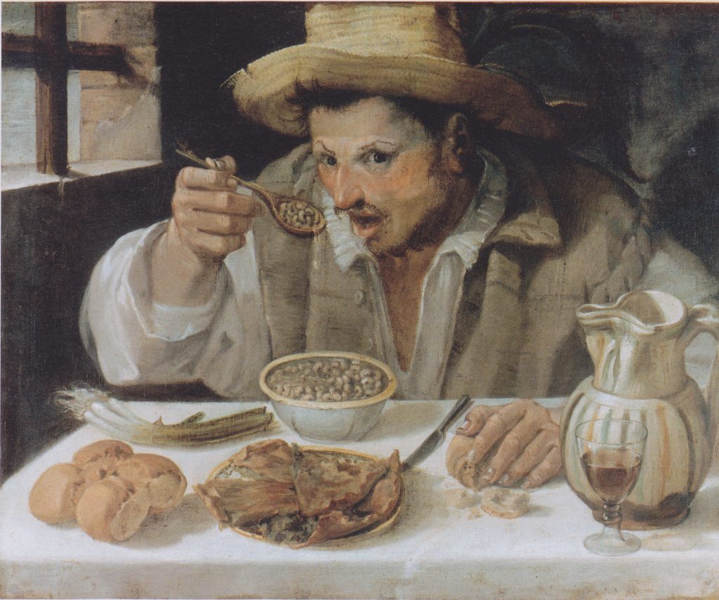 Jedzący fasolę (1580-90)