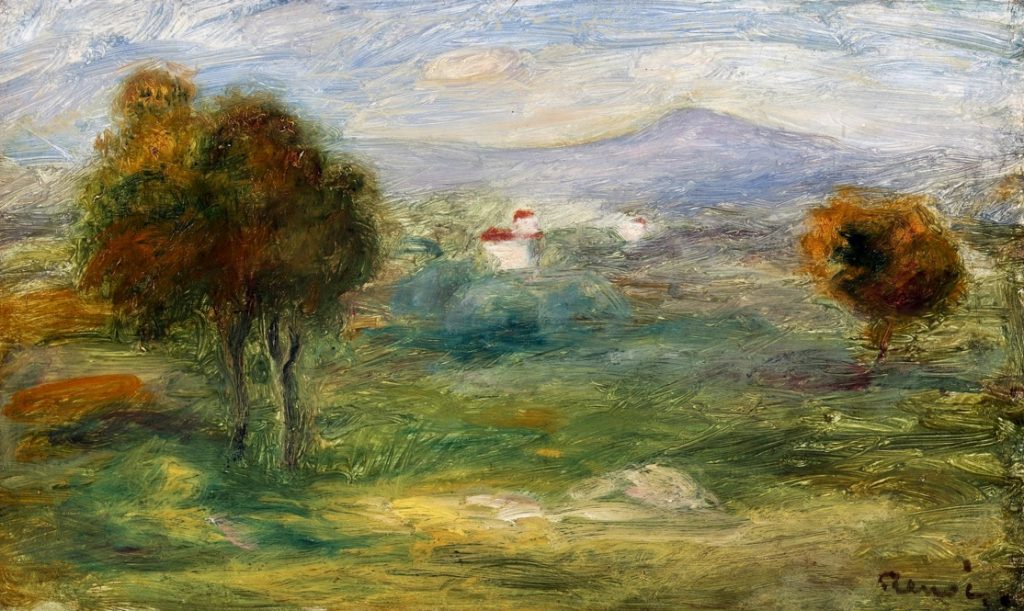 Krajobraz z Cros-de-Cagnes (1912), Muzeum Narodowe w Warszawie