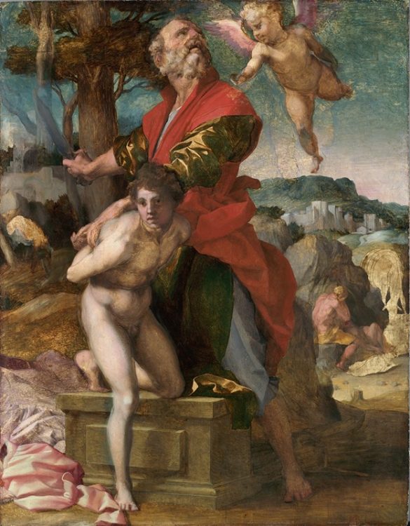 Andrea del Sarto - Ofiara Izaaka (ok. 1527)