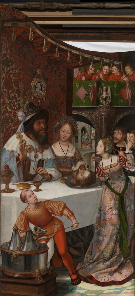 Quentin Matsys - Ścięcie Jana Chrzciciela (1511)