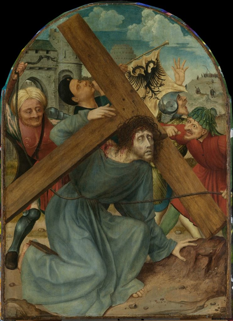 Quentin Matsys - Chrystus niosący krzyż (ok. 1510 - ok. 1515)
