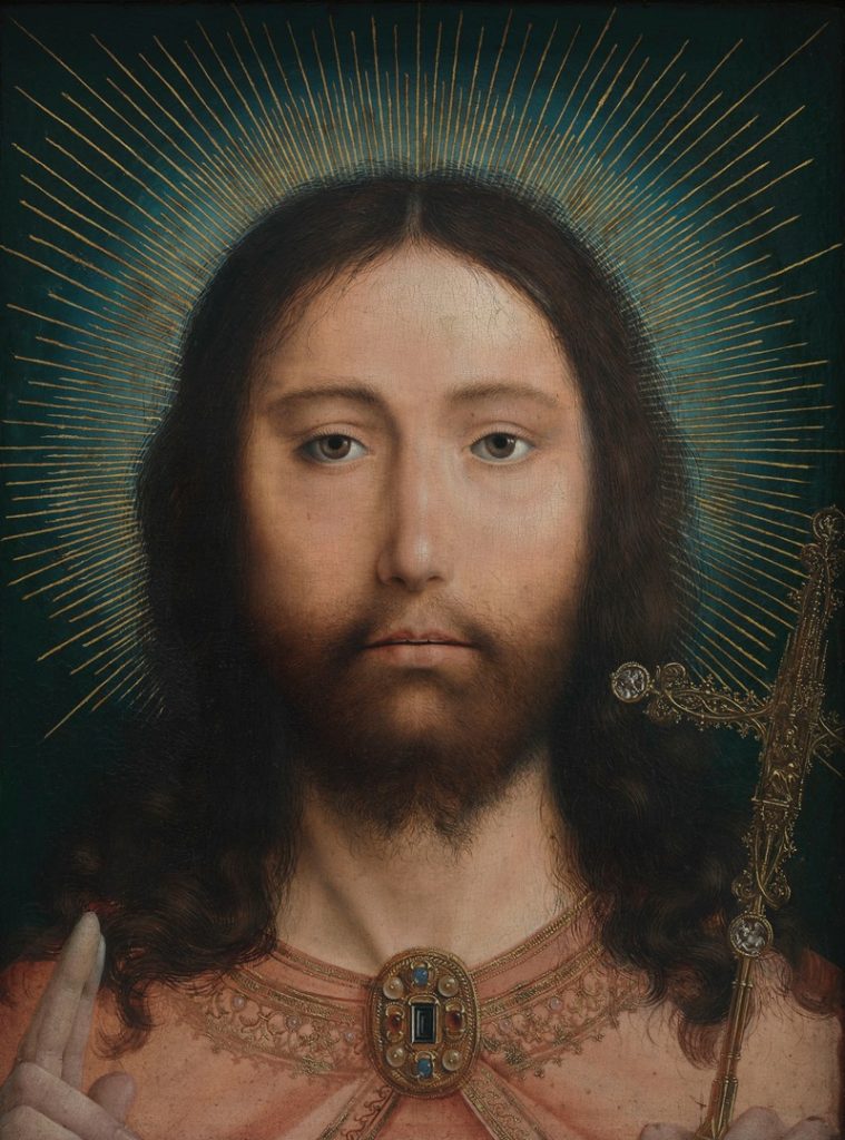 Quentin Matsys - Chrystus Salvator Mundi (1505)