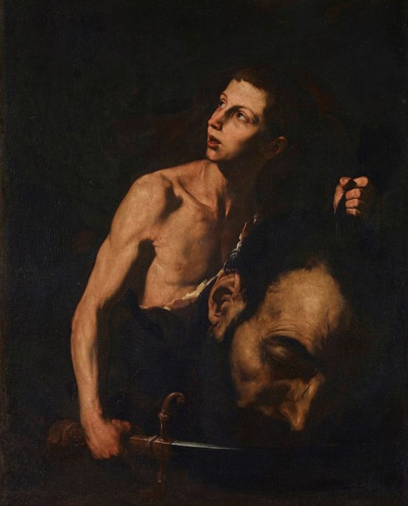 Jusepe de Ribera - Dawid i Goliat (1620)
