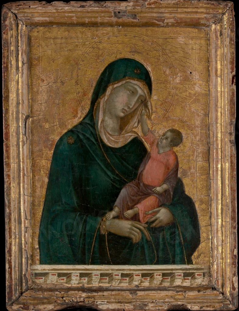 Duccio di Buoninsegna - Madonna z Dzieciątkiem