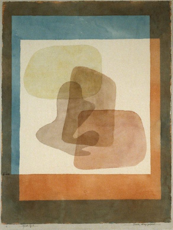 Freies, streng gefasst (Dowolne formy sztywno zamontowane) (1930)