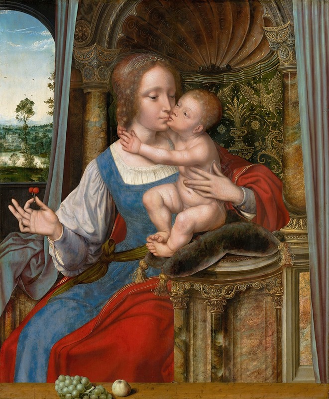 Quentin Matsys - Madonna z Dzieciątkiem (ok. 1525 - 1530)