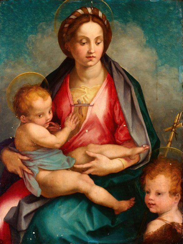Madonna z Dzieciątkiem i św. Janem