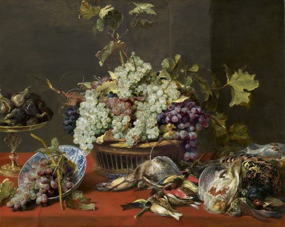 Martwa natura z winogronami i dziczyzną (ok. 1630)