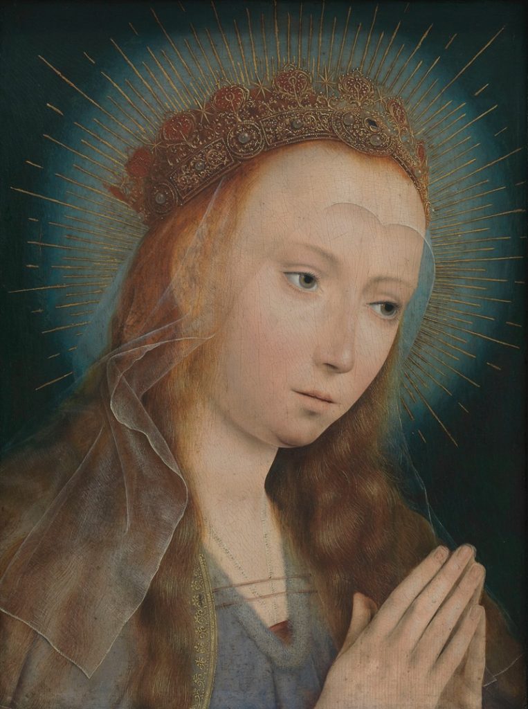 Quentin Matsys - Dziewica w modlitwie (1505)