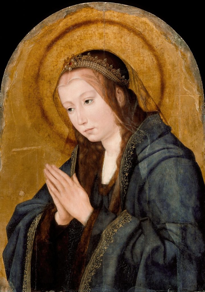 Quentin Matsys - Dziewica w adoracji (po 1507)