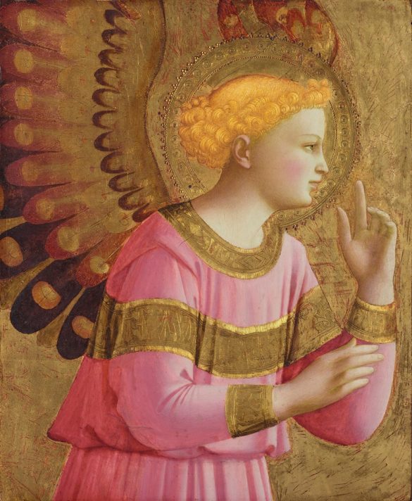Anioł Zwiastujący (między 1450 a 1455)