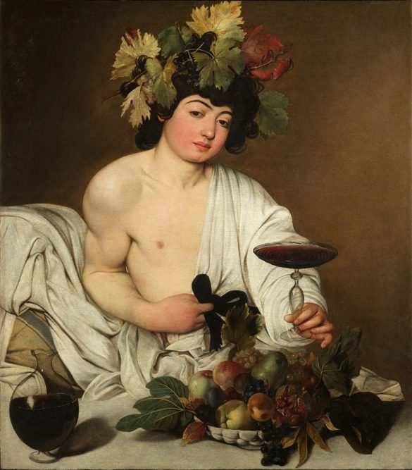 Caravaggio - Bachus (około 1598)