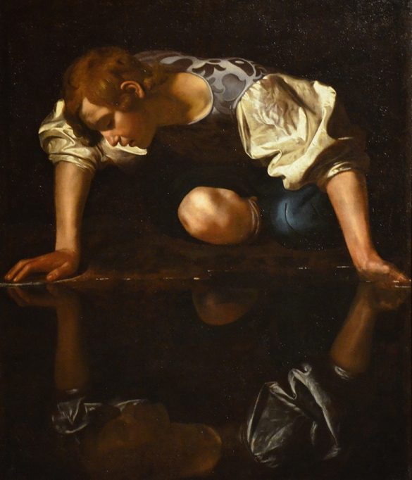 Caravaggio - Narcyz (1597–1599)