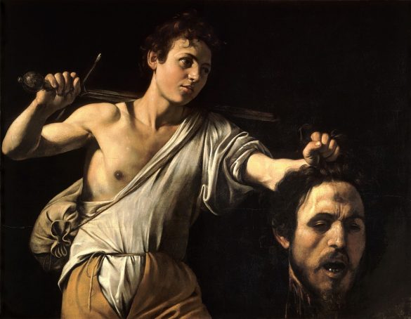 Dawid z głową Goliata (1600-1601)