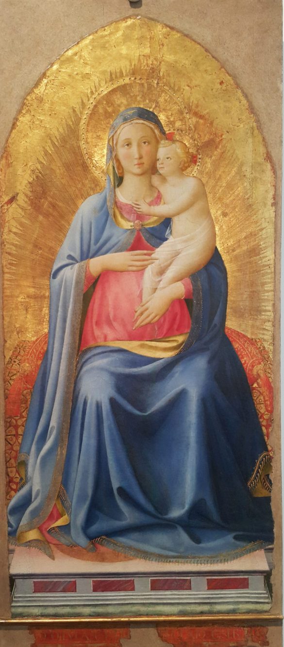 Fra Angelico - Maryja z dzieciątkiem