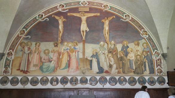 Fra Angelico - fresk w jednej z sal zakonnych w San Marco, Florencja