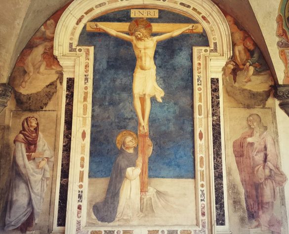 Fra Angelico - fresk w klasztorze San Marco we Florencji