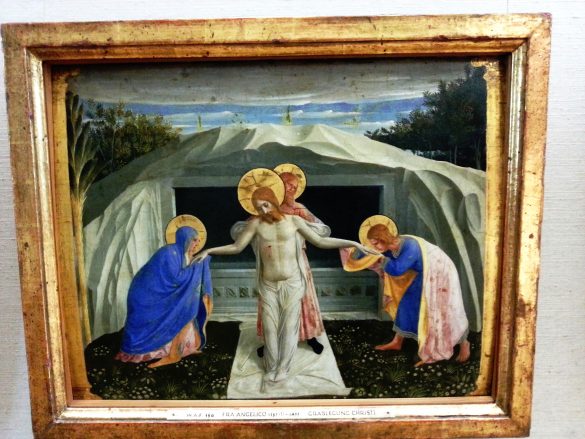 Fra Angelico – Złożenie Chrystusa do grobu