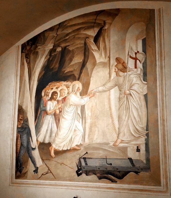 Fresk w celi zakonnej w San Marco, Florencja