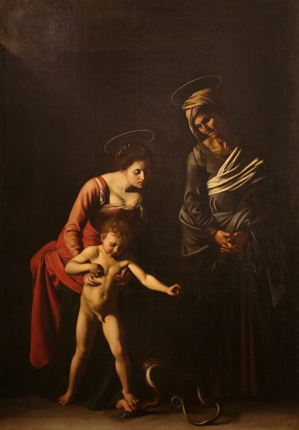 Madonna z Dzieciątkiem i św. Anną (1605-06)