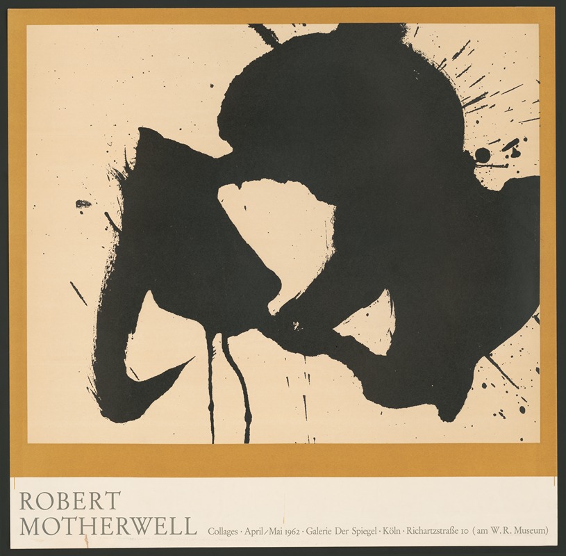 Robert Motherwell - Collages (1968)