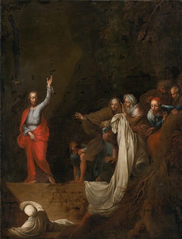 Salvator Rosa - Wskrzeszenie Łazarza