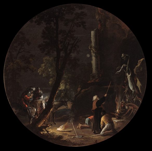 Sceny czarów, noc (ok. 1645-1649)