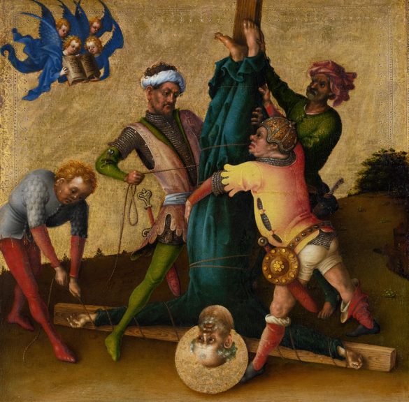 Stefan Lochner - Męczeństwo św. Piotra (po 1435 r.)
