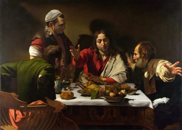 Wieczerza i Emaus (ok. 1601)