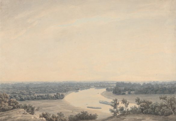 Tamiza z Richmond Hill patrząc na południowy zachód