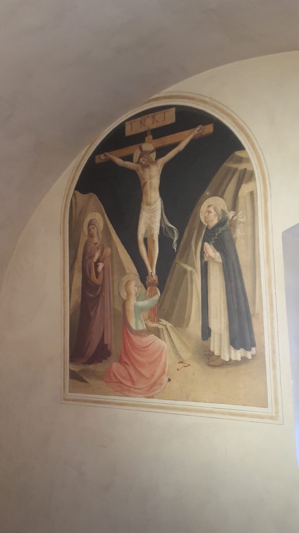Ukrzyżowanie i adoracja przez świętych - Klasztor San Marco, Florencja