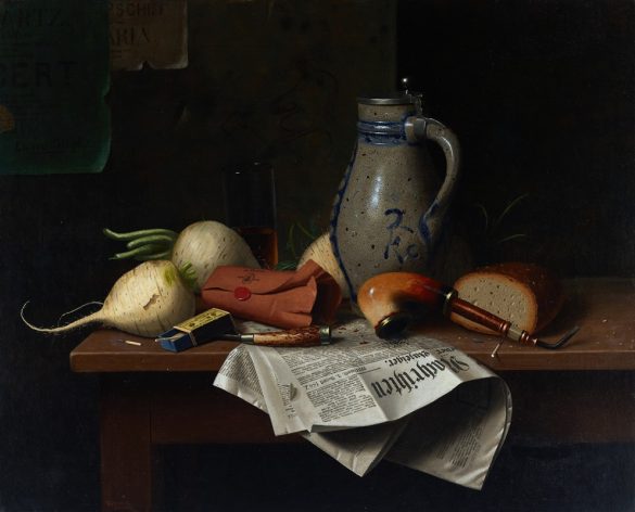 William Harnett - Martwa natura w Monachium (1882)
