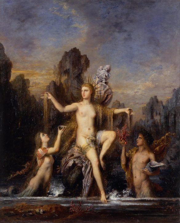 Gustave Moreau - Wenus Wyłaniająca się Z Morza