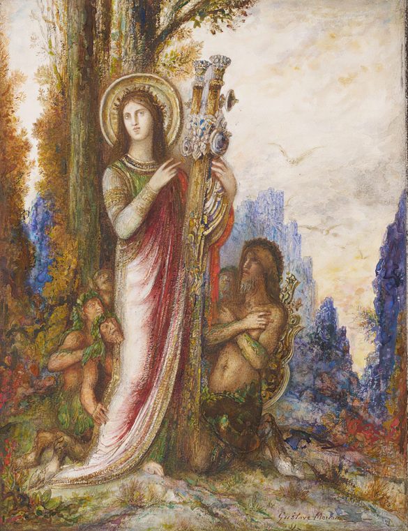 Poeta i satyry (ok. 1890-1895)