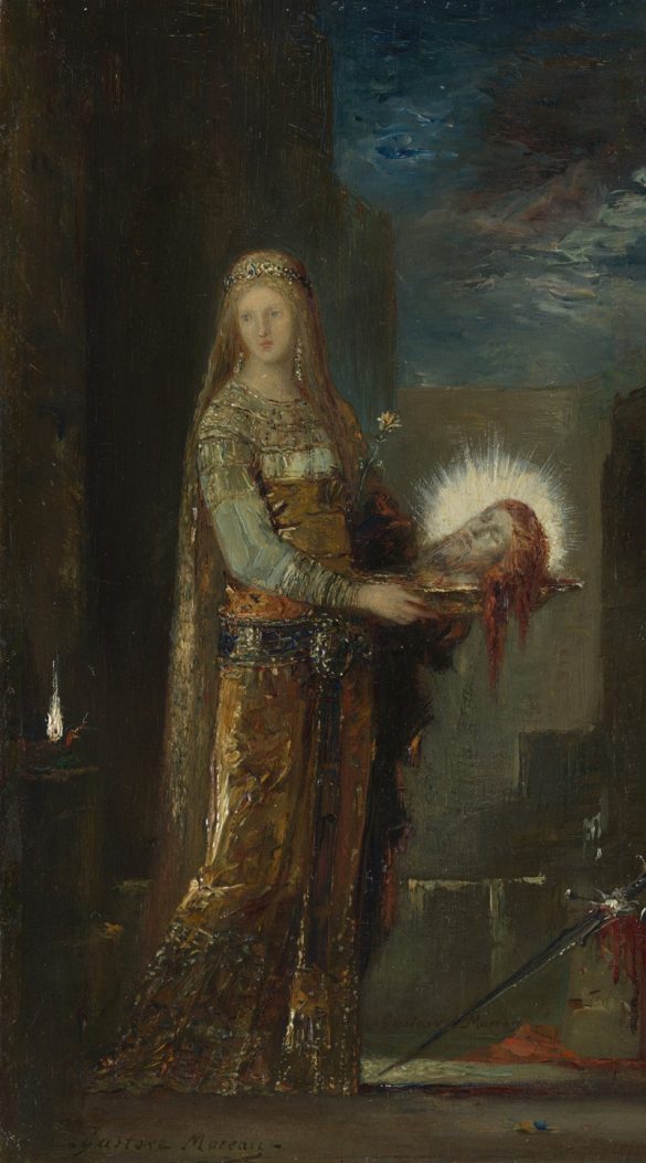 Salome z głową Jana Chrzciciela (ok. 1876)