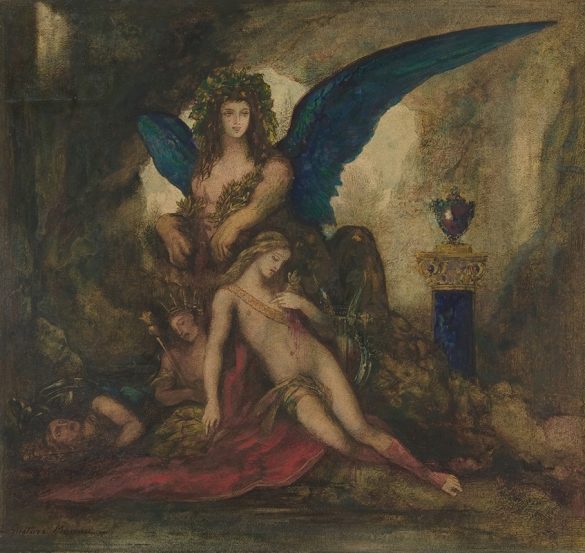 Sfinks w grocie (poeta, król i wojownik) (1887–1888)