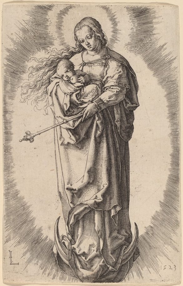 Dziewica z Dzieciątkiem na półksiężycu (1523)