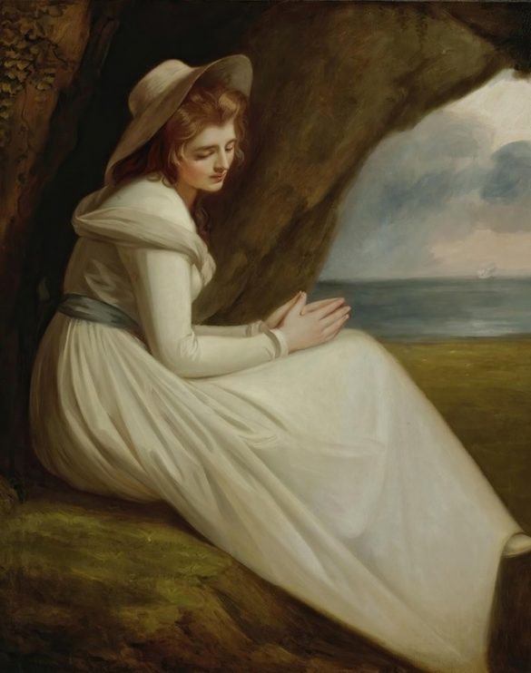 Emma Hart, późniejsza Lady Hamilton, Jako „nieobecność”