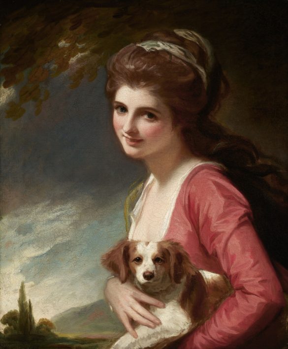 George Romney – Lady Hamilton (jako natura)