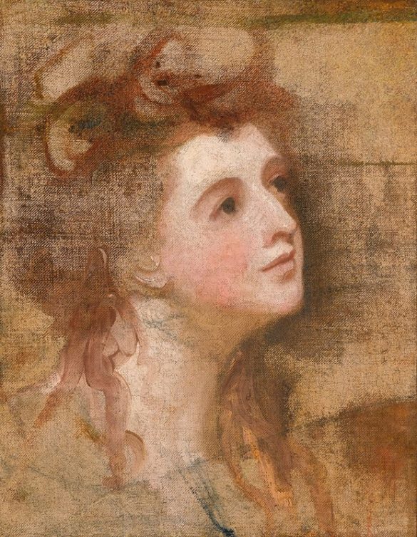 George Romney – Portret damy
