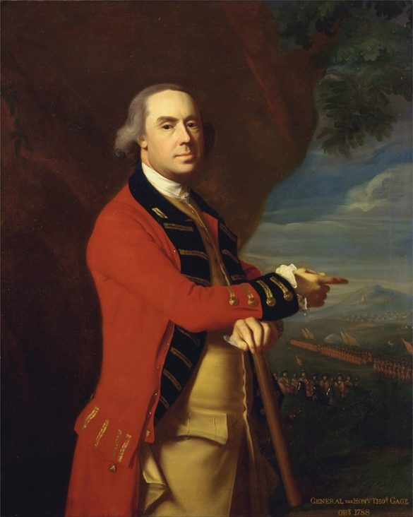 John Singleton Copley - Generał Thomas Gage