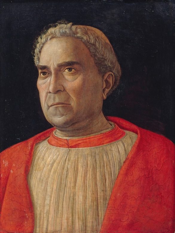 Kardynał Ludovico Scarampi Mezzarota zwany Ludovico Trevisano (około 1459)