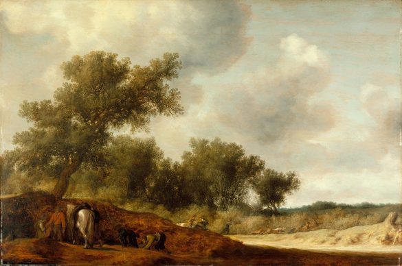 Krajobraz z łowcami jeleni (ok. 1630 r.)