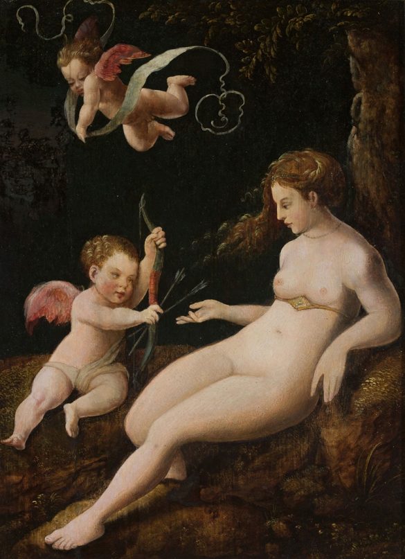 Lucas van Leyden - Święty Jan (1518)