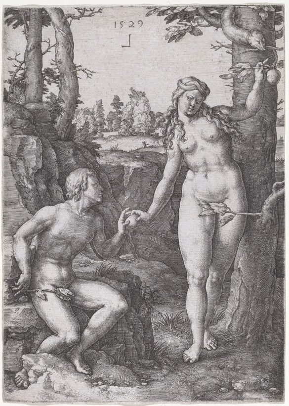 Lucas van Leyden - Upadek człowieka (1529)