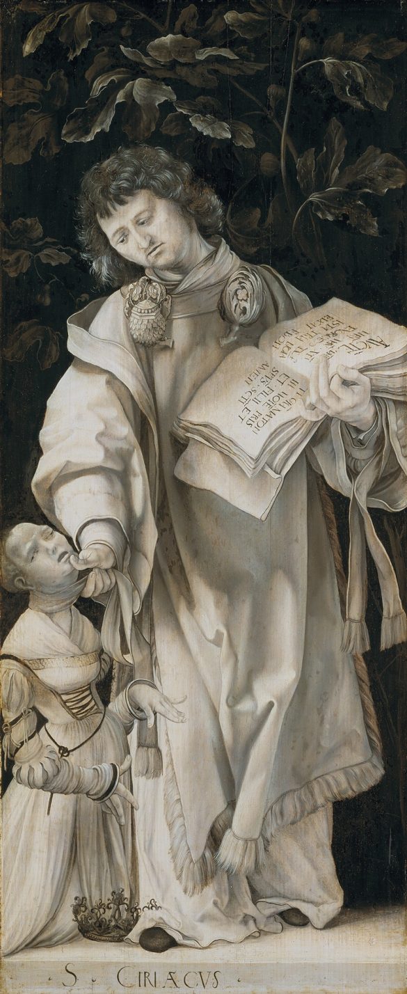 Matthias Grünewald - Święty Cyriak (1509-1510)
