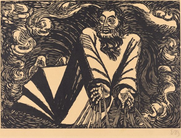 Pierwszy dzień (1920) Ernsta Barlacha