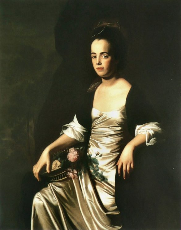 Portret pani John Stevens (Judith Sargent, później pani John Murray) (1770-1772)