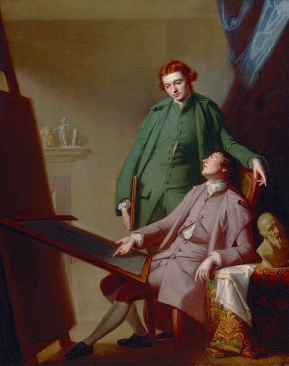 Rozmowa (Bracia artysty Peter i James Romney) (1766)