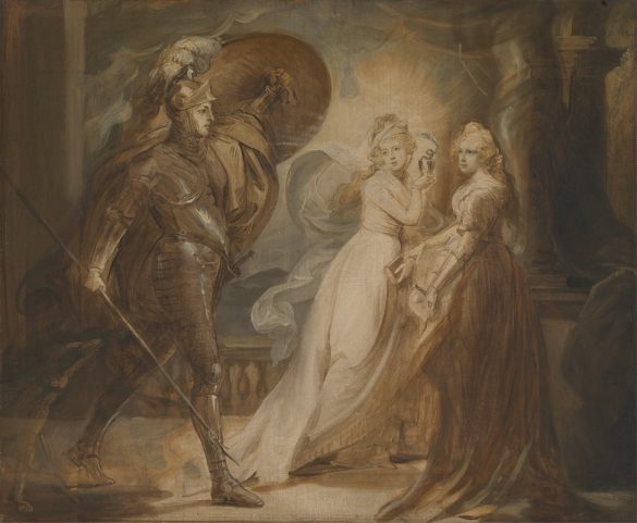 Studium dla „Rycerza Czerwonego Krzyża” (ok. 1793)